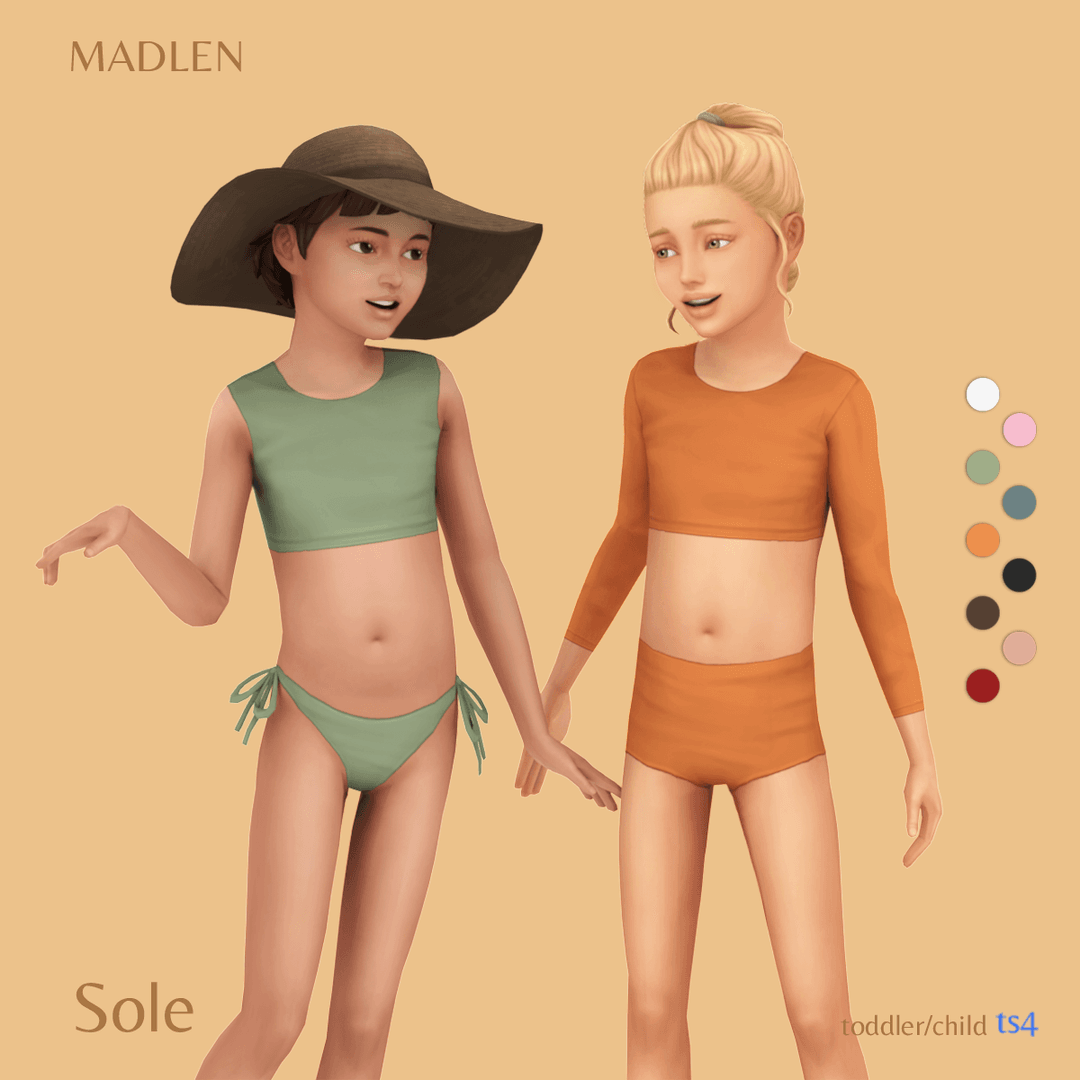 Скриншот мода Купальники для девочек Sole Swimwear